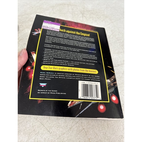 Star Wars X-Wing Prima Offical Strategy Guide ONLY Computer PC 1993 RARE - Picture 7 of 9